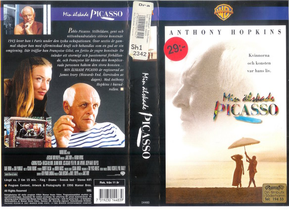 MIN ÄLSKADE PICASSO (VHS)